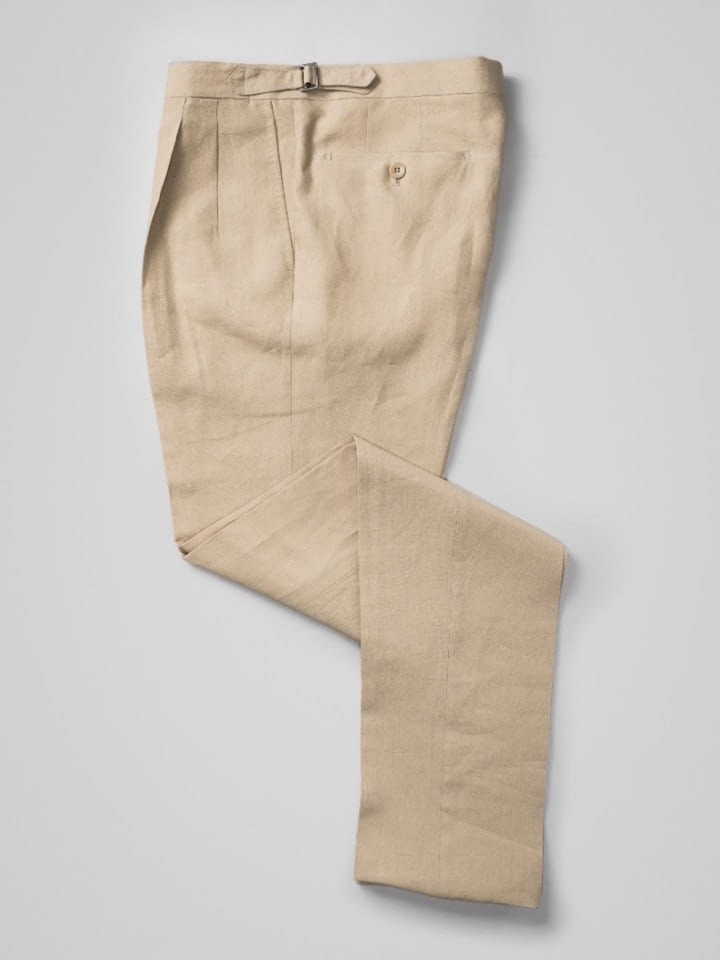 Reiss Map Tapered Side Adjuster Trousers Indigo 28R